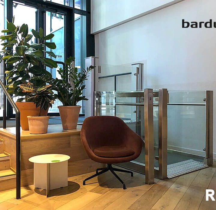 RB150 installed disable access lift Barduva