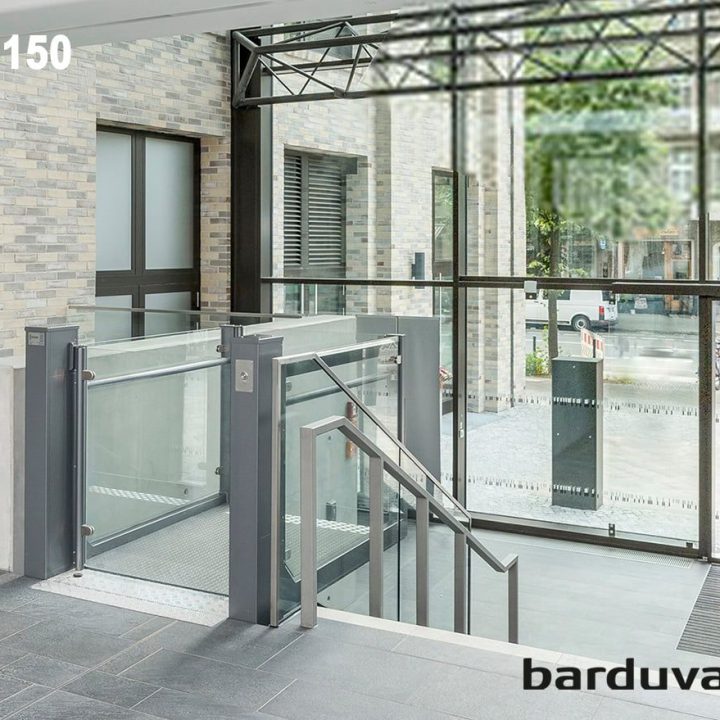 installed platform lift Barduva