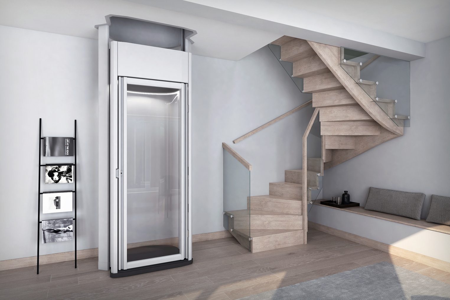 Compact home elevator EMB100 Barduva