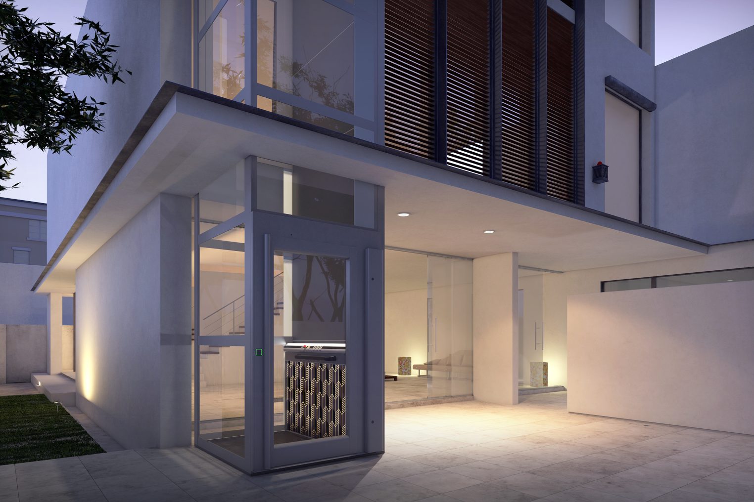 SB200 elevator exterior Barduva